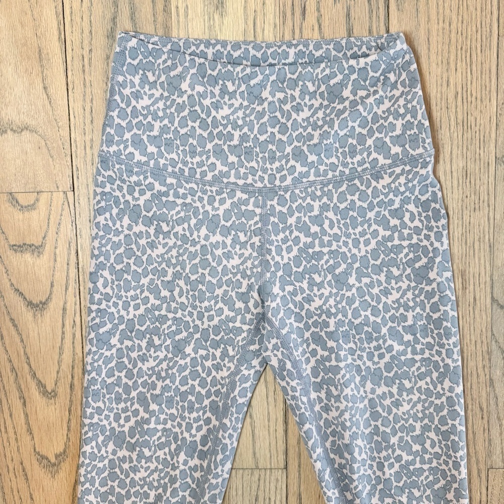 Varley Women's Let's Move High Rise 25' Leggings Graphite Cheetah Size XS - Picture 4 of 12